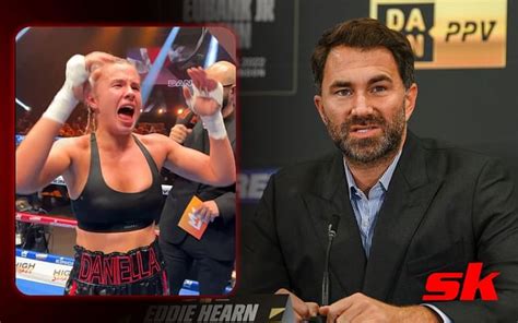 daniella hemsley flasg|Daniella Hemsley hits back at Eddie Hearn after flashing boobs ...